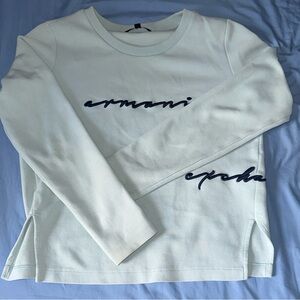 Armani Exchange Mint Green Sweatshirt